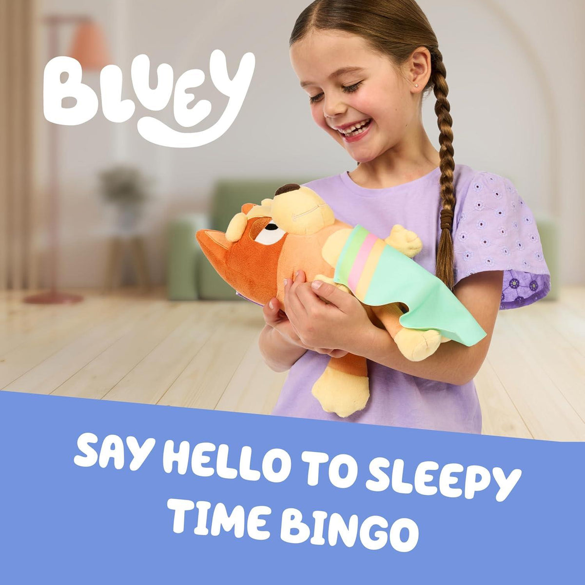 Bluey Sound Effects Sleepytime Plush - Bingo