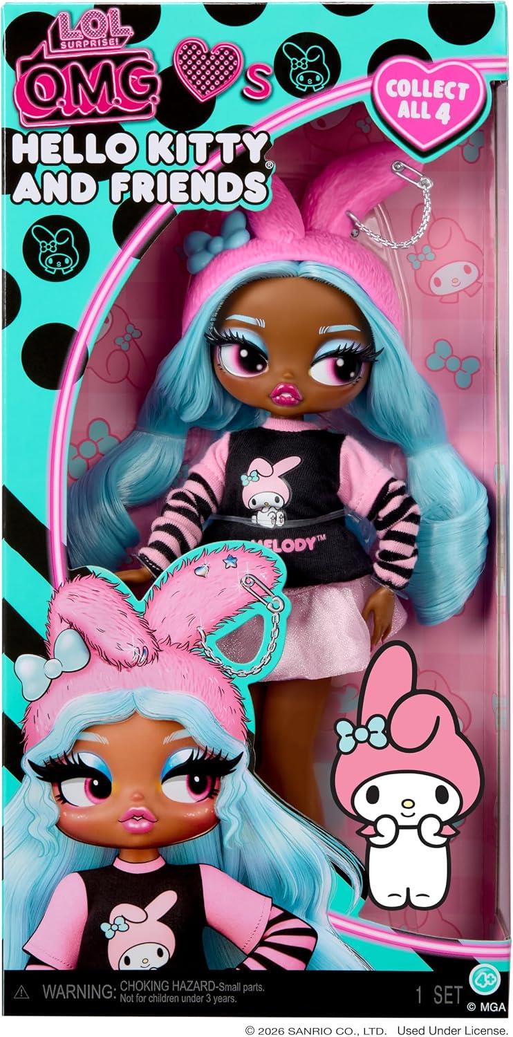 L.O.L. Surprise! O.M.G. Loves Hello Kitty & Friends Doll - My Melody