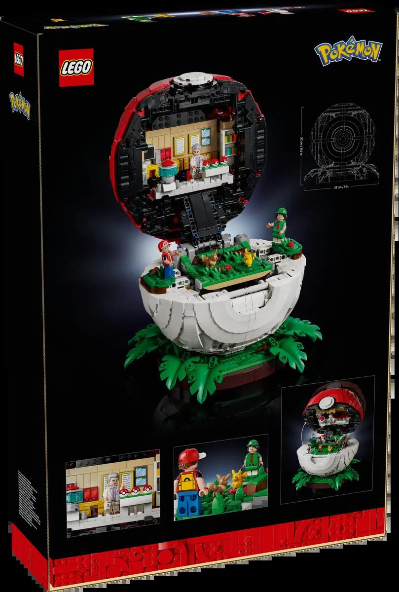 LEGO Pokemon Iconic Trainer Moments Poké Ball 72154