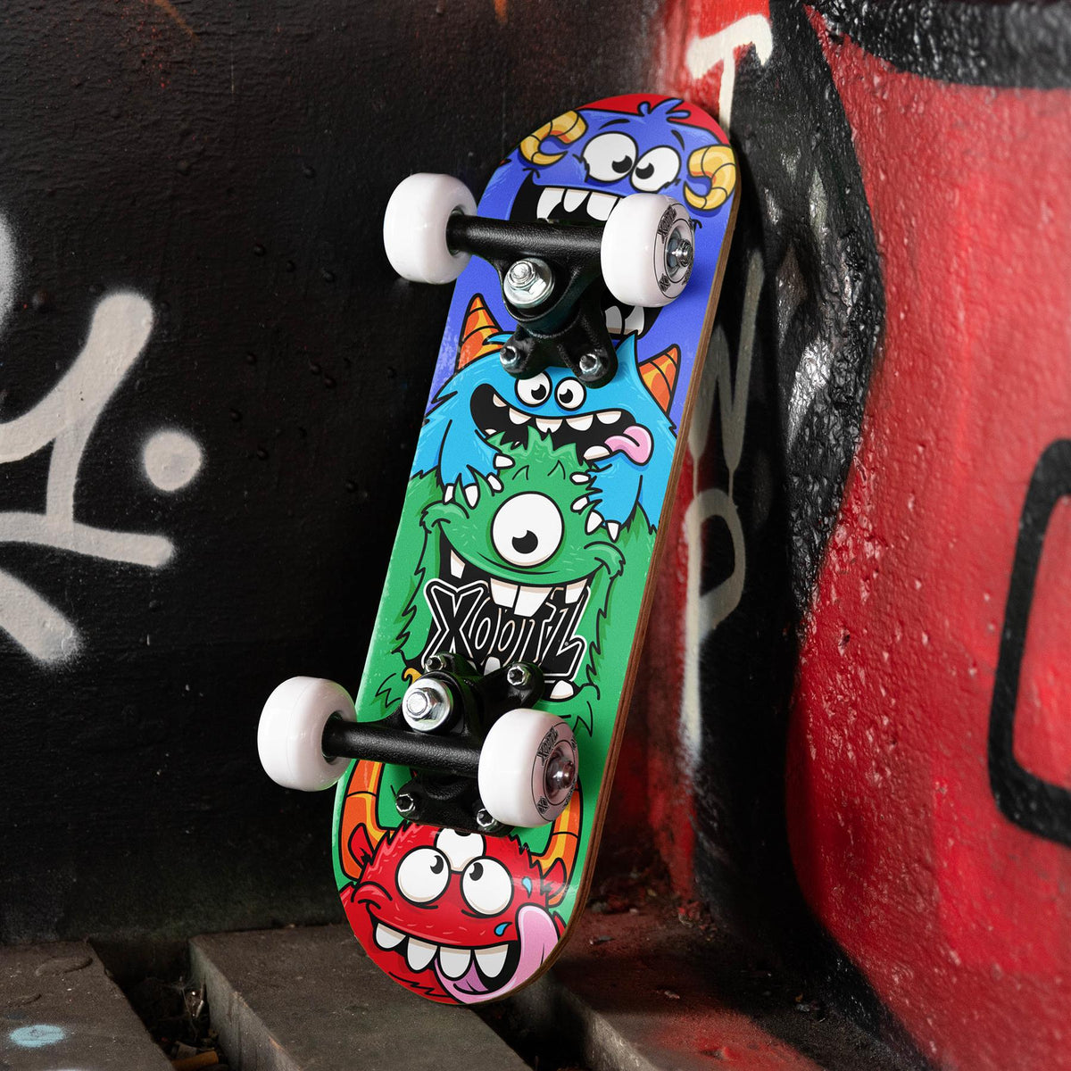 Xootz Mini Monsters 17-Inch Mini Skateboard