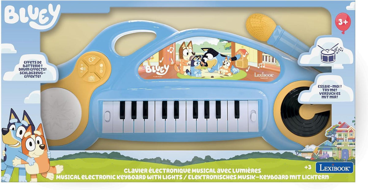 Lexibook Bluey Electronic Keyboard & Microphone