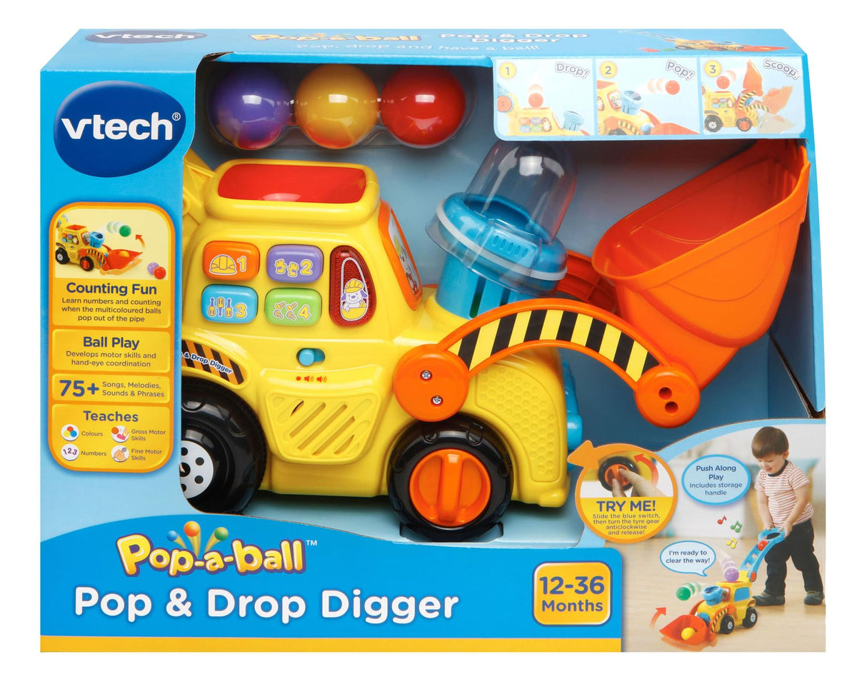 Vtech Pop-a-Ball Pop & Drop Digger