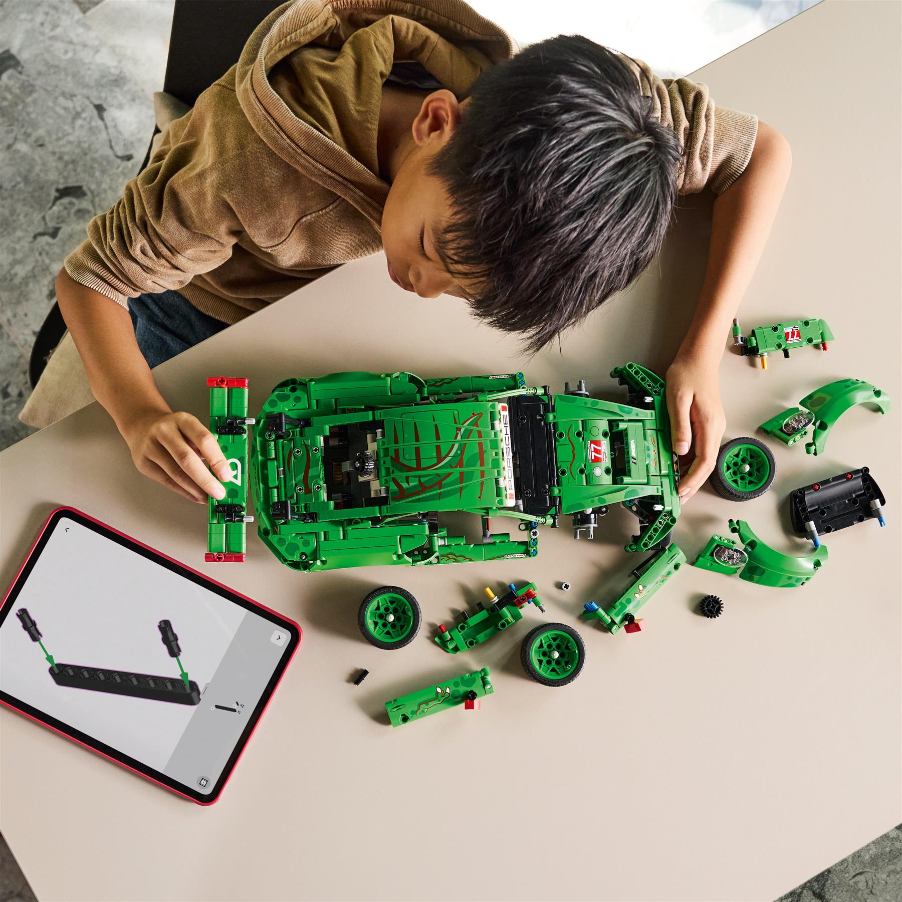 LEGO Technic Porsche 911 GT3 R REXY AO Racing Car 42224