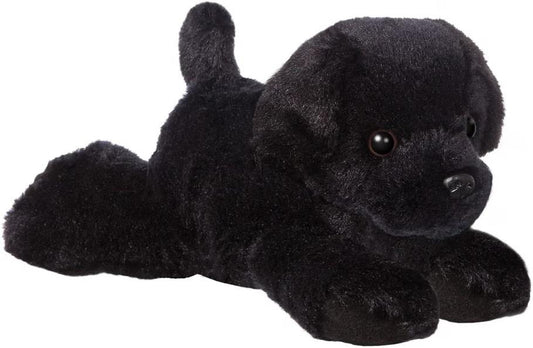Aurora Mini Flopsies Blackie Black Labrador Dog 8 Inch Plush
