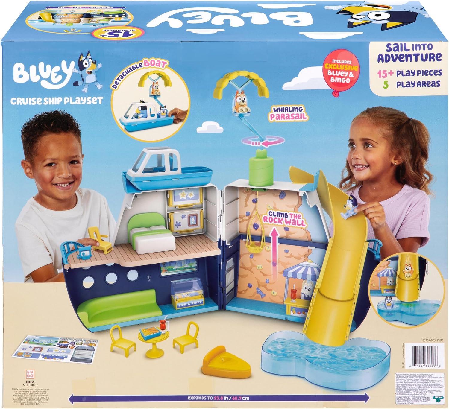 Bluey Cruise Ship Playset