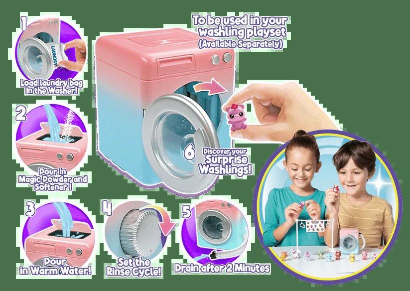 Washlings Magical Laundry Surprise Playset