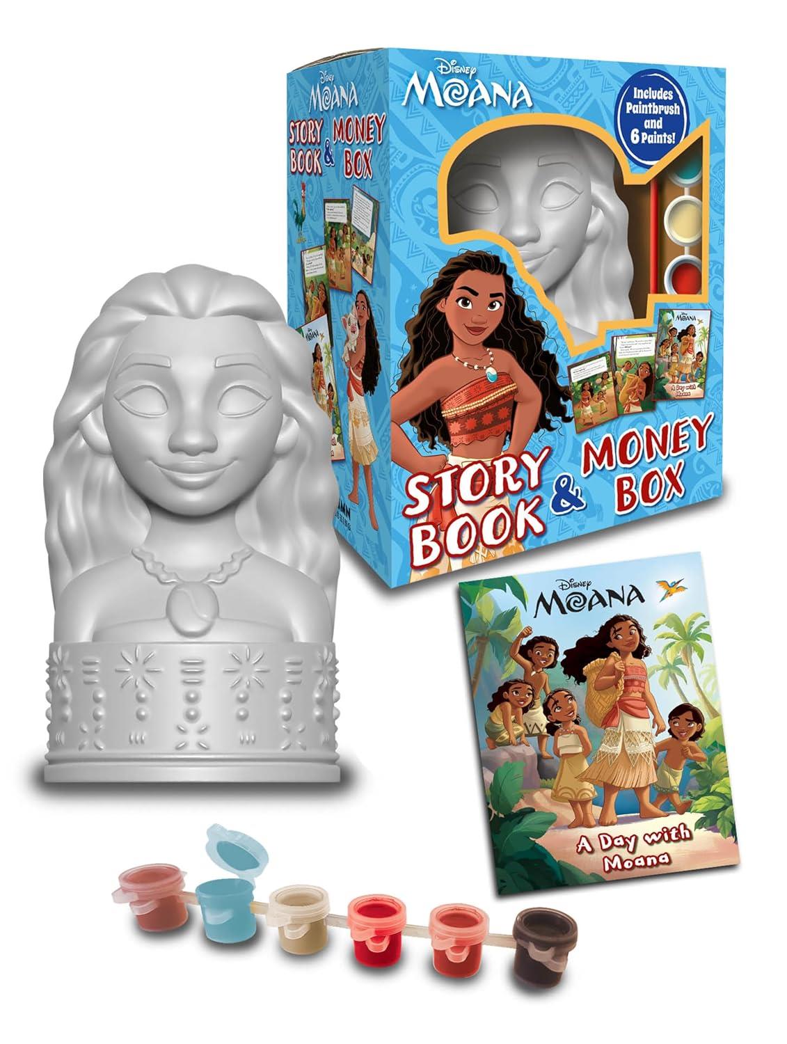 Disney Moana: Story Book & Money Box