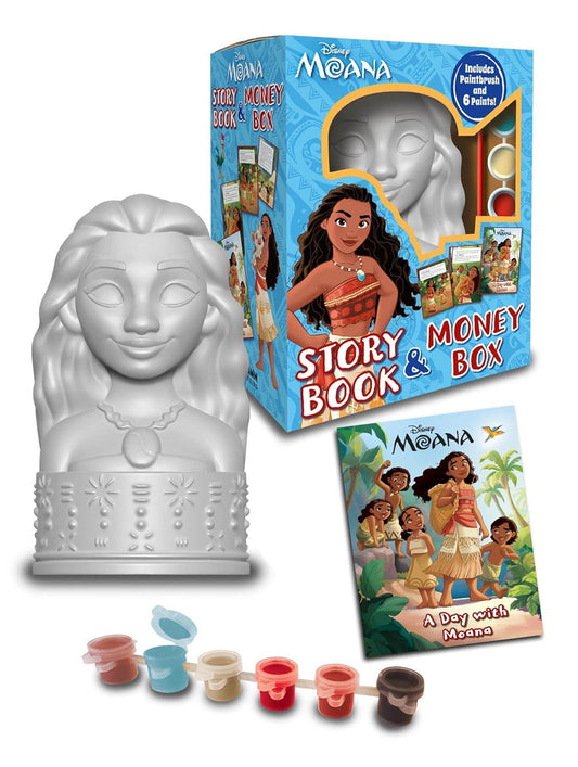 Disney Moana: Story Book & Money Box