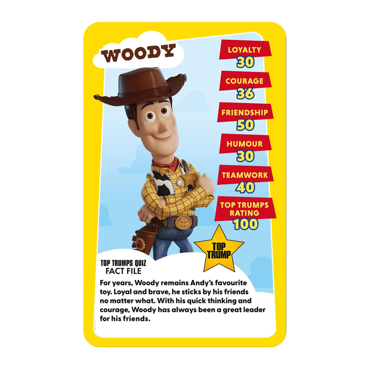 Top Trumps Toy Story Card Game