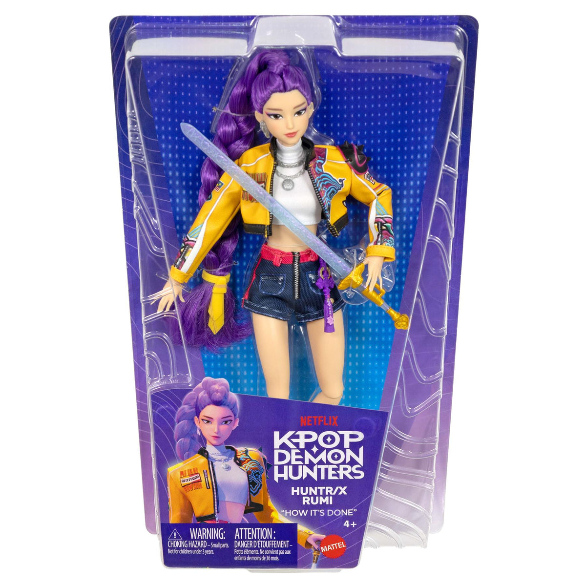 Netflix K-POP Demon Hunters HUNTR/X  "How It's Done" Doll - Rumi