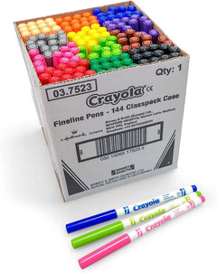 Crayola 144 Pieces Fineline Markers