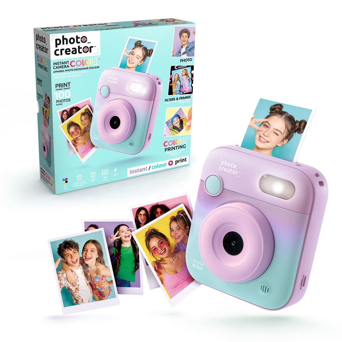 Photo Creator Instant Colour Camera - Lilac