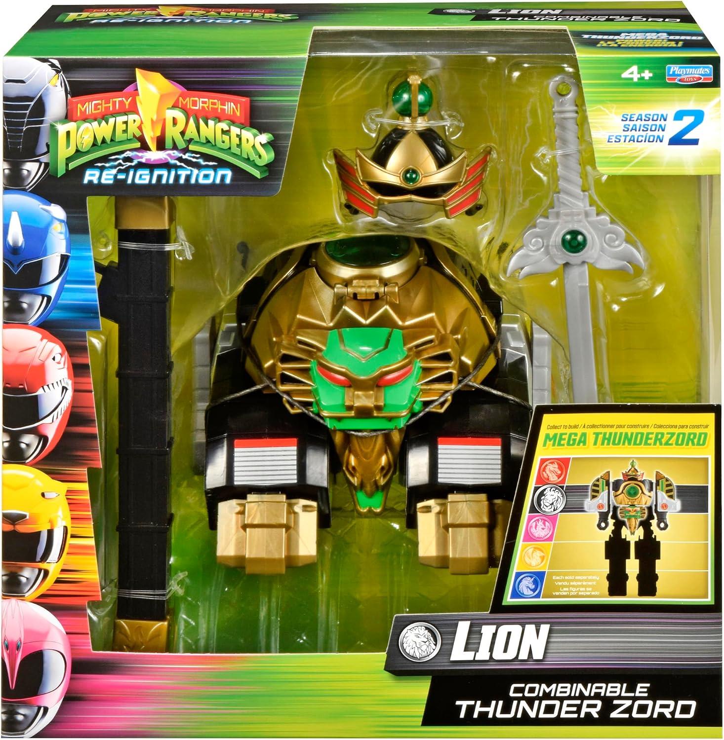 Power Rangers Mighty Morphin Zord Action Figure - Lion