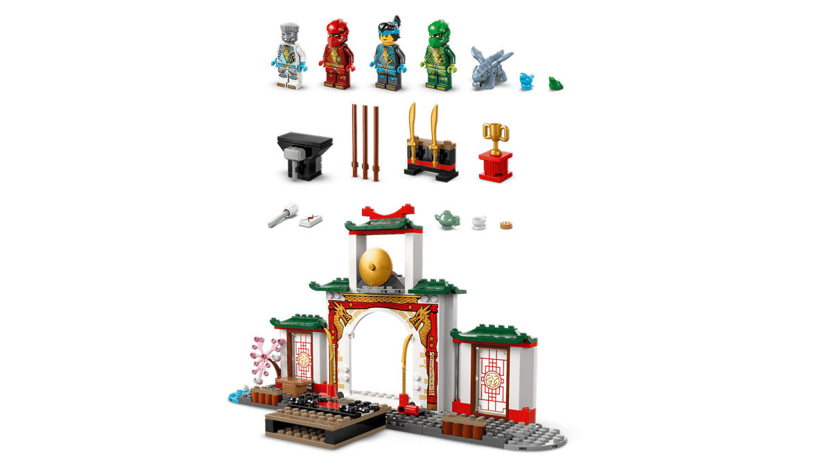 LEGO NINJAGO Ninja Spinjitzu Temple with Toy Dragon 71831