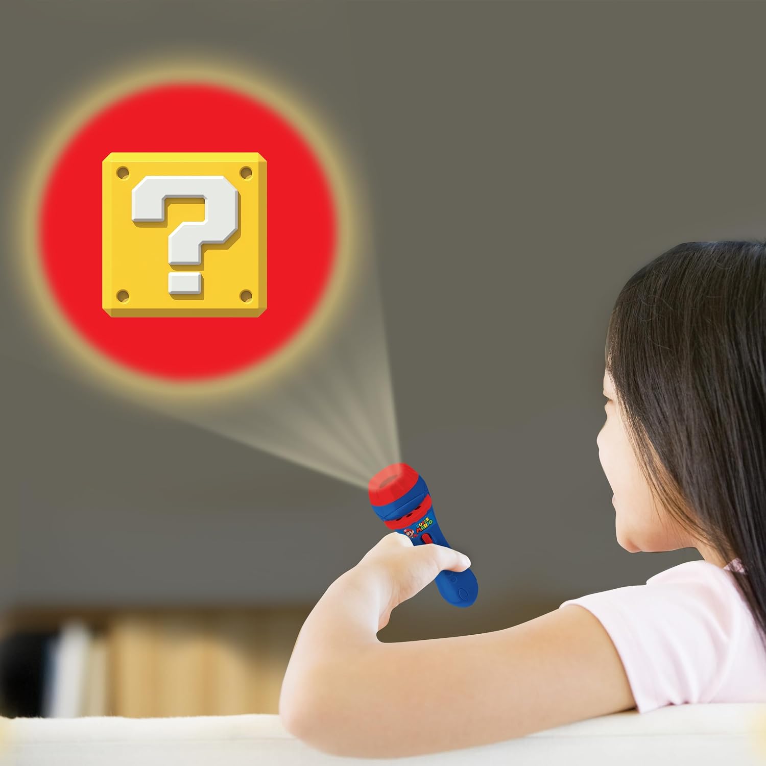 Super Mario 2-in-1 Torch Light & Stories Projector