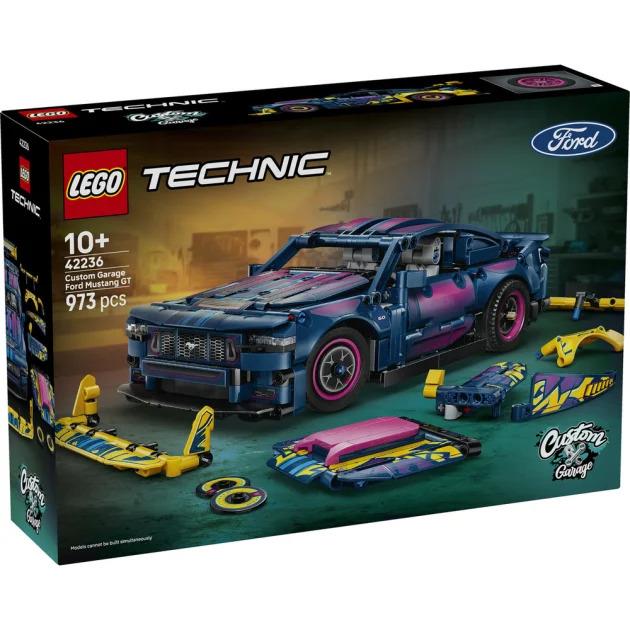 LEGO Technic Custom Garage Ford Mustang GT Car 42236