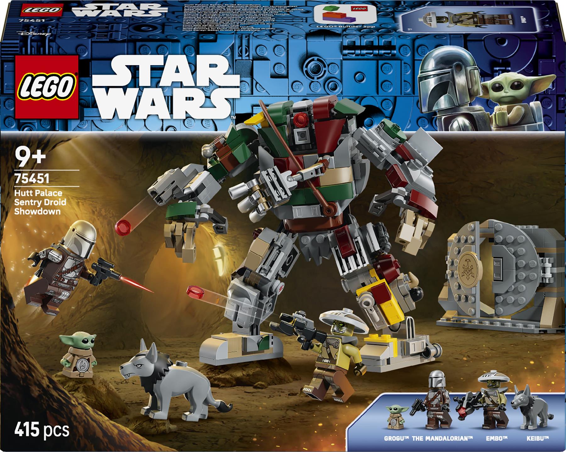 LEGO Star Wars Hutt Palace Sentry Droid Showdown 75451