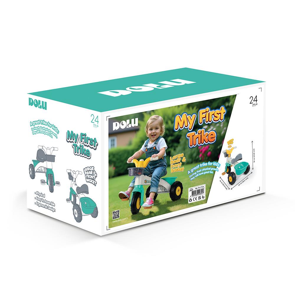 Dolu My First Trike - Grey/Green