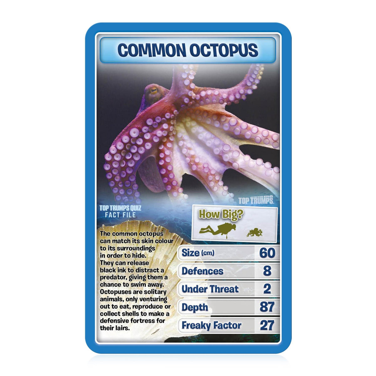 Top Trumps Creatures of the Deep Card Game