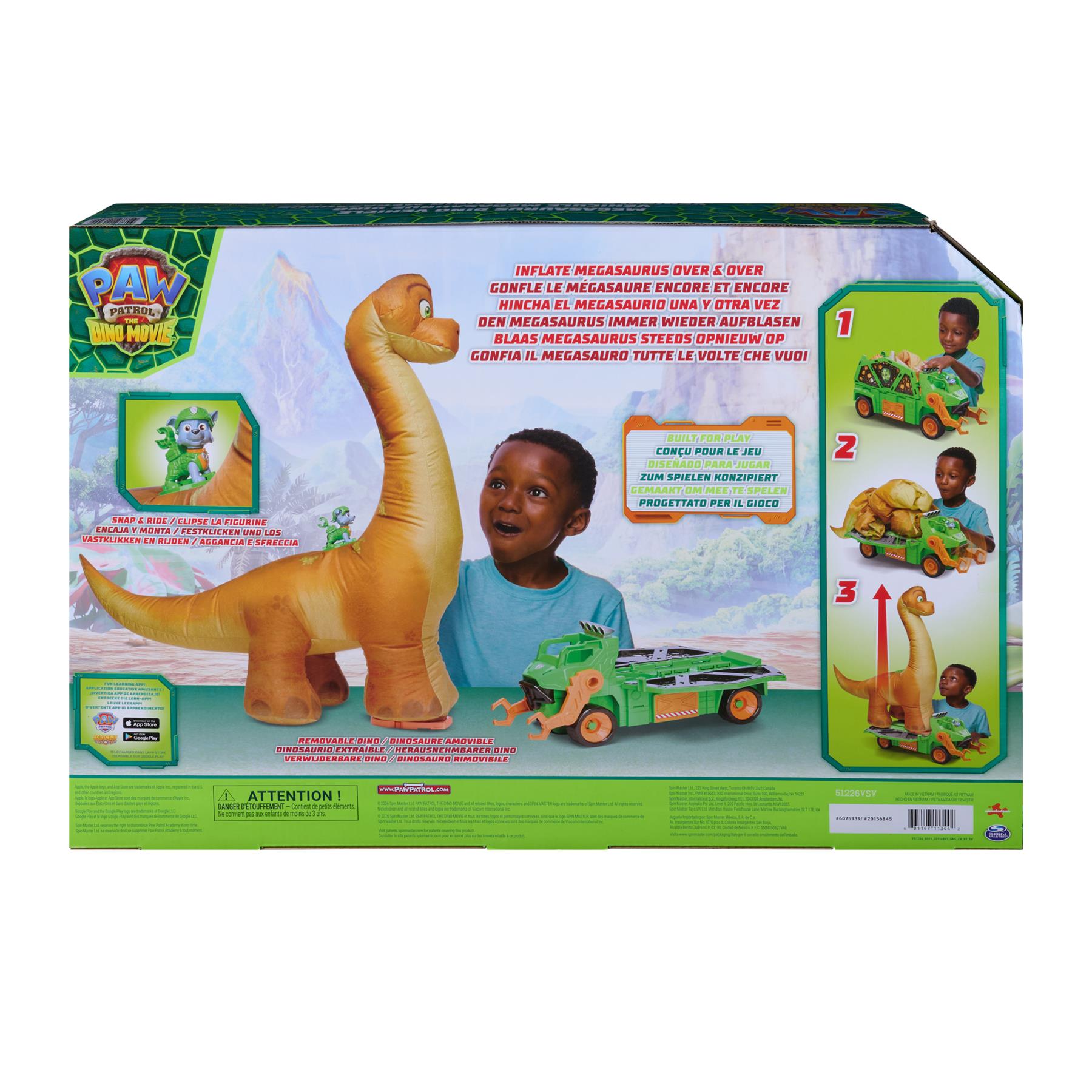 PAW Patrol The Dino Movie Megasauras