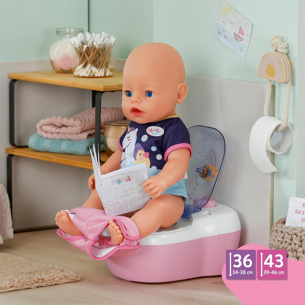 BABY born Toilet with Sound