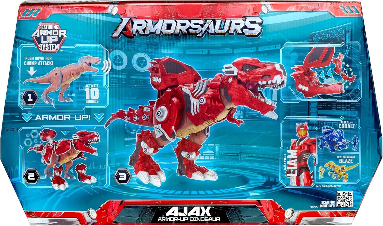 Armosaurs Armor-Up Dinosaur T-Rex - Ajax