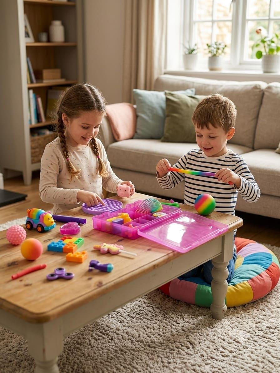 So Sensory Fidget Carry Case - Kawaii