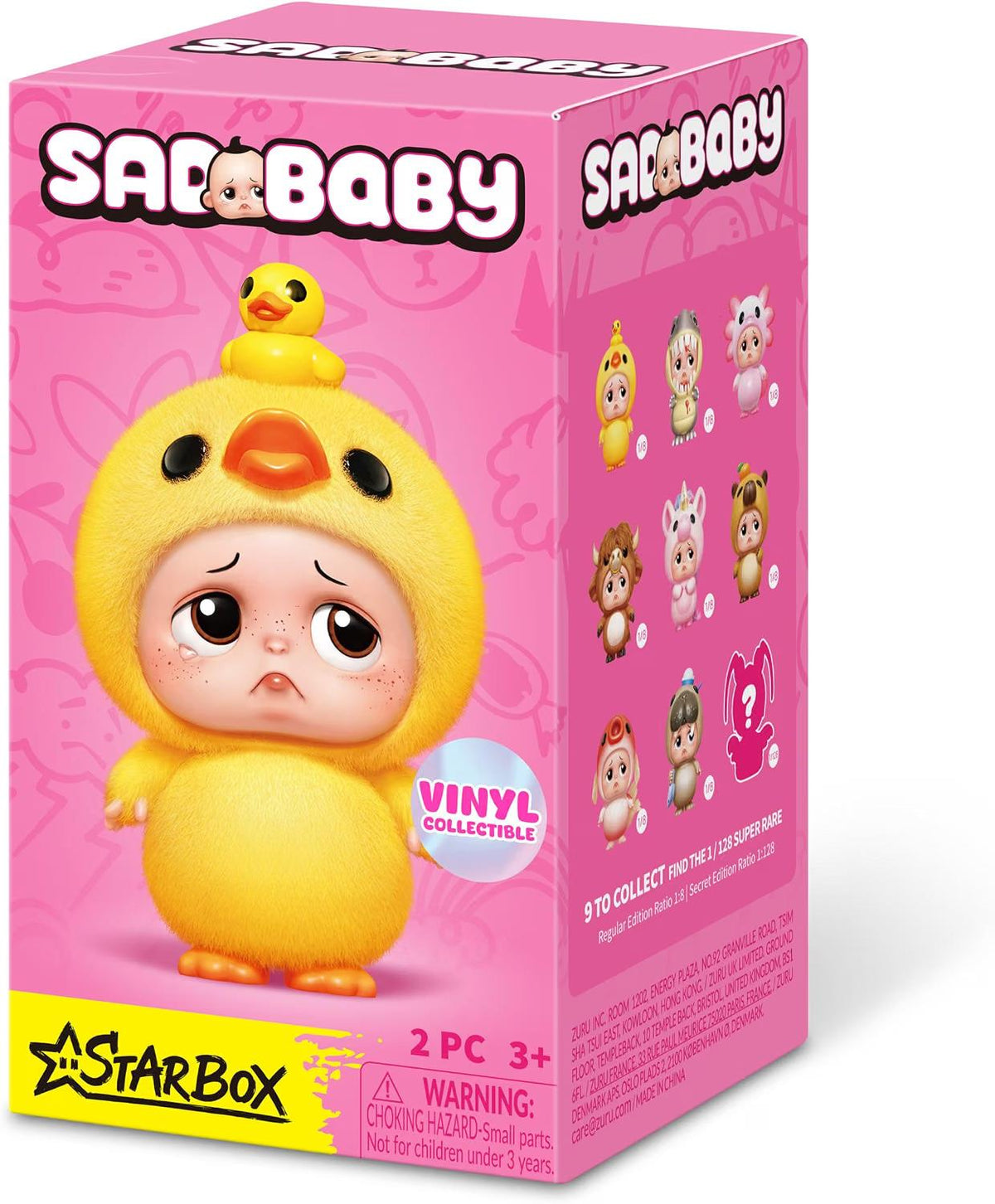 Starbox Series 1 Sad Baby Animals Blind Box