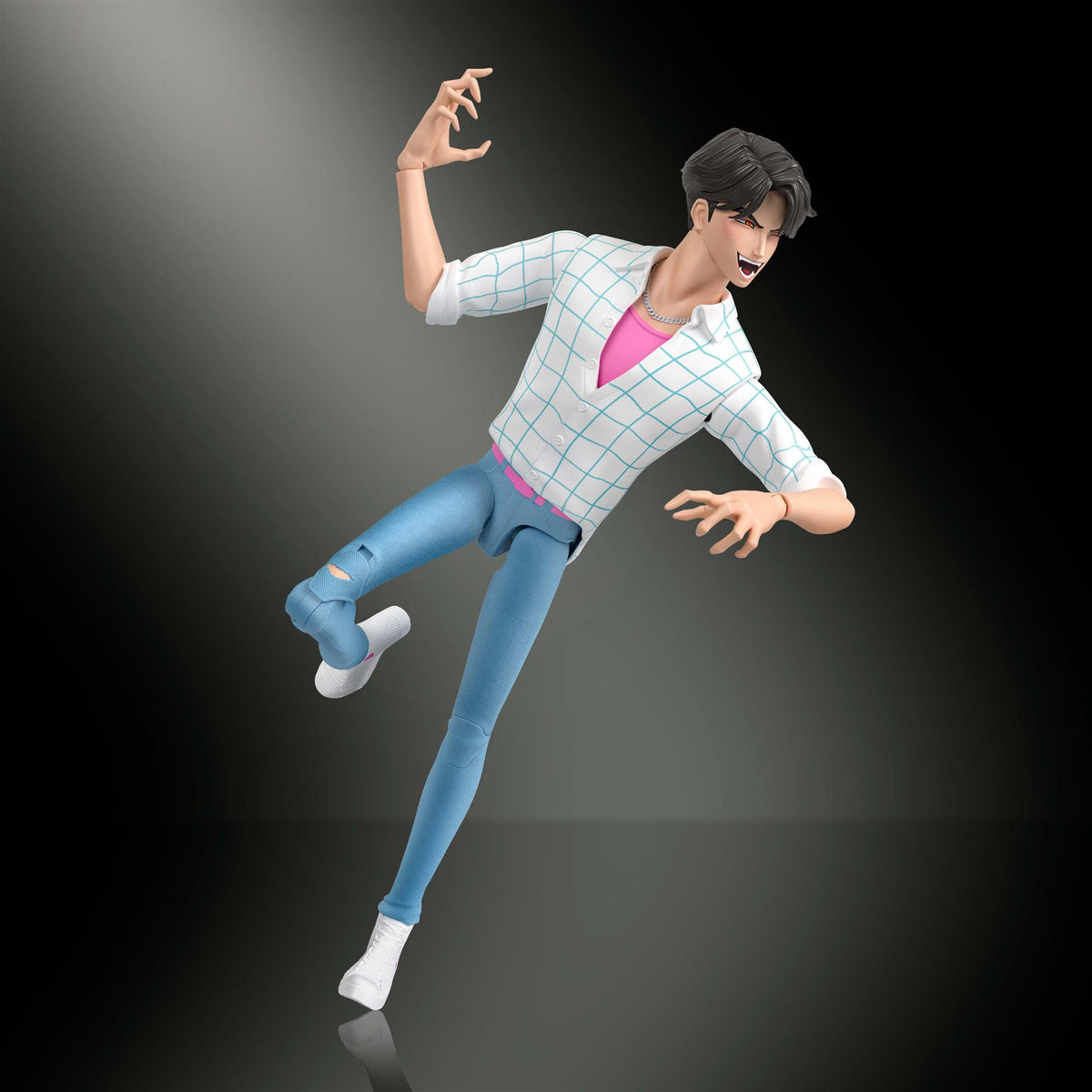 K-POP Demon Hunters Doll - Saja Boys Jinu “Soda Pop" Collectible Action Figure