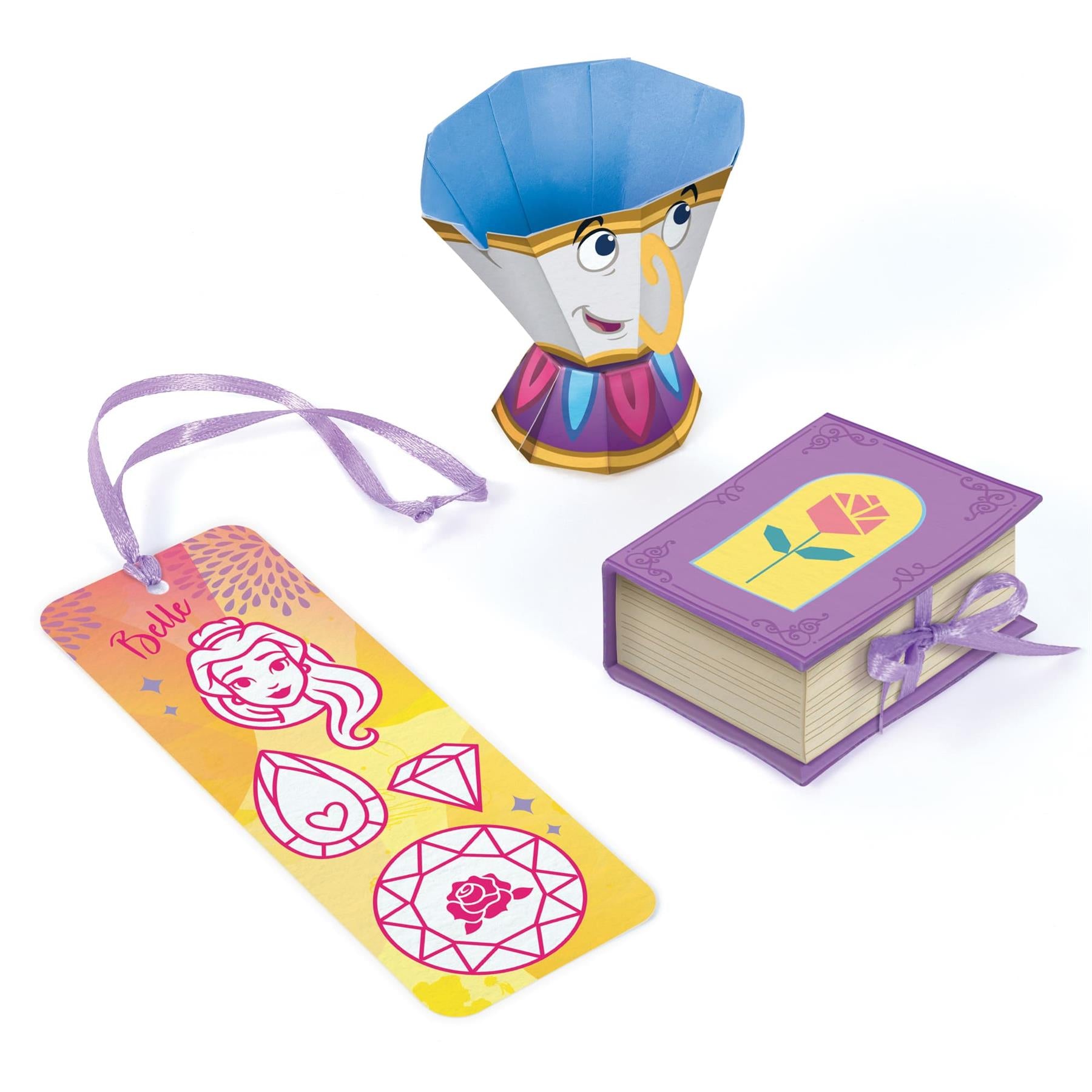Make It Real Disney Princess Belle Doodle Gems Activity Book & Royal Accessories