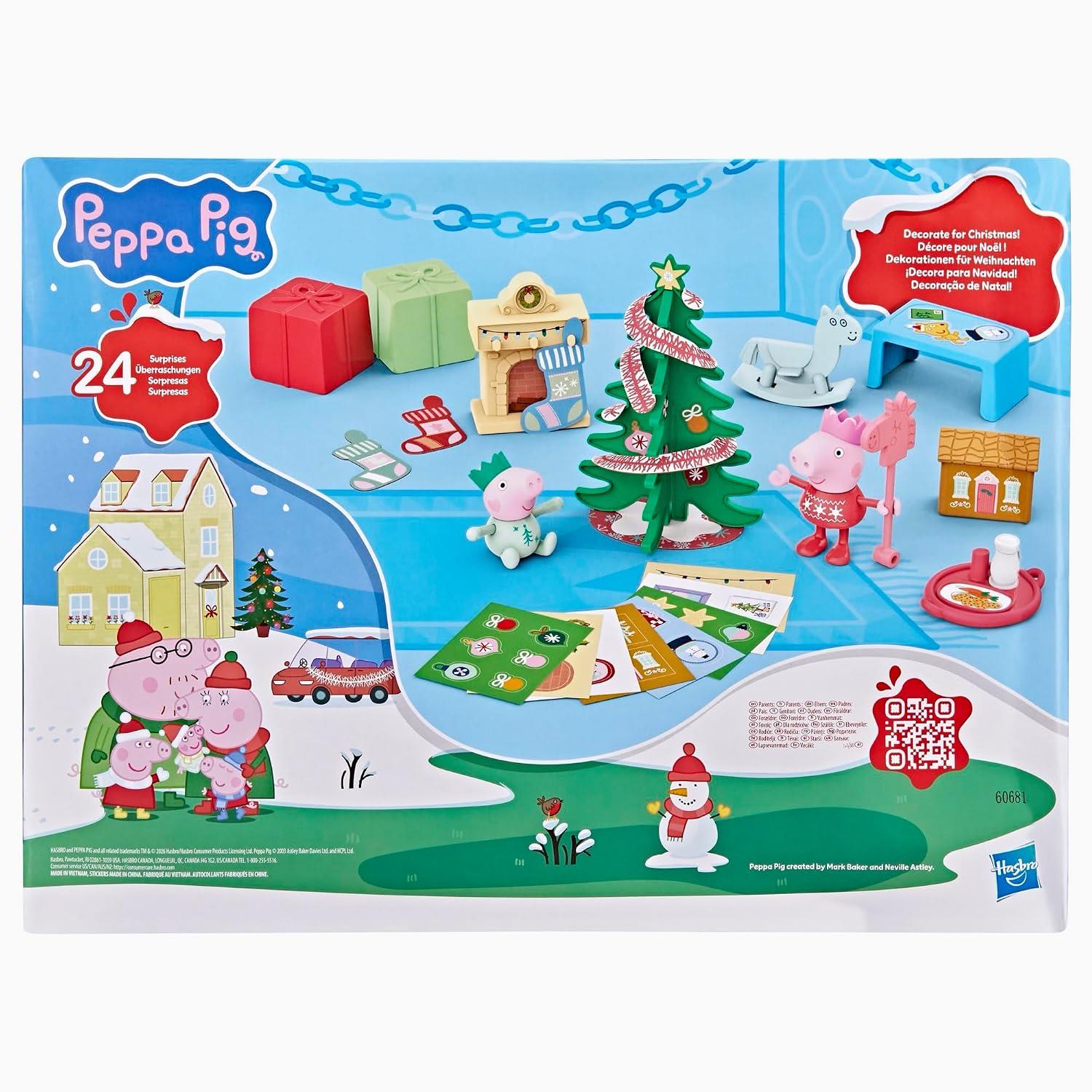 Peppa Pig Peppa's & Evie's Family Advent Calendar