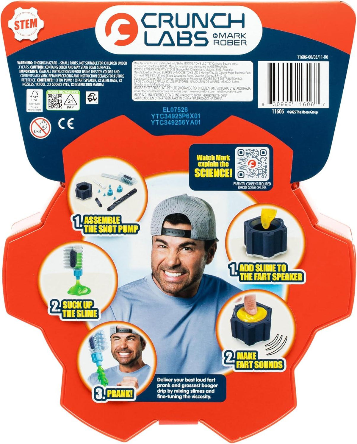 Crunch Labs by Mark Rober - Slime Prank Lab