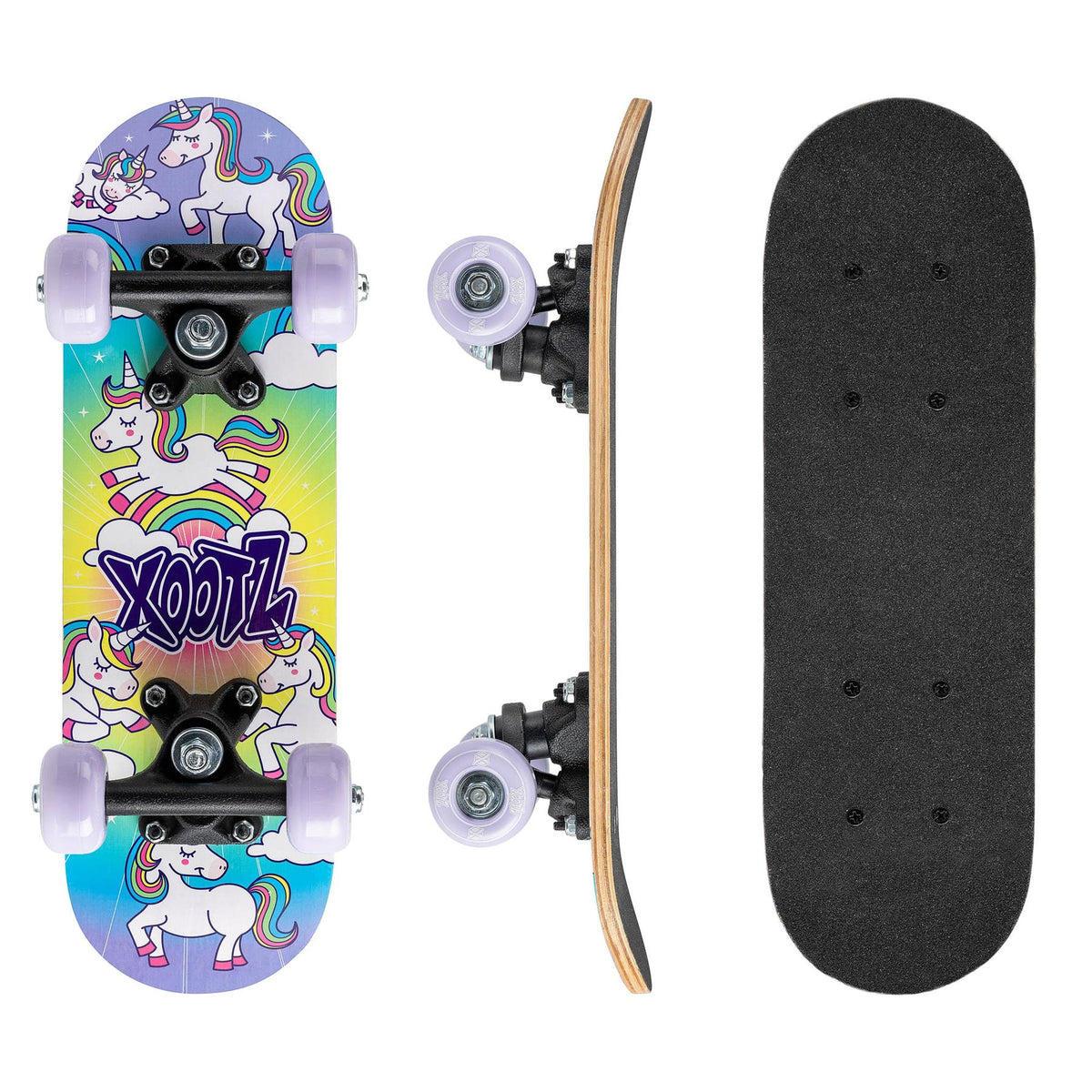 Xootz Unicorns 17-Inch Mini Skateboard