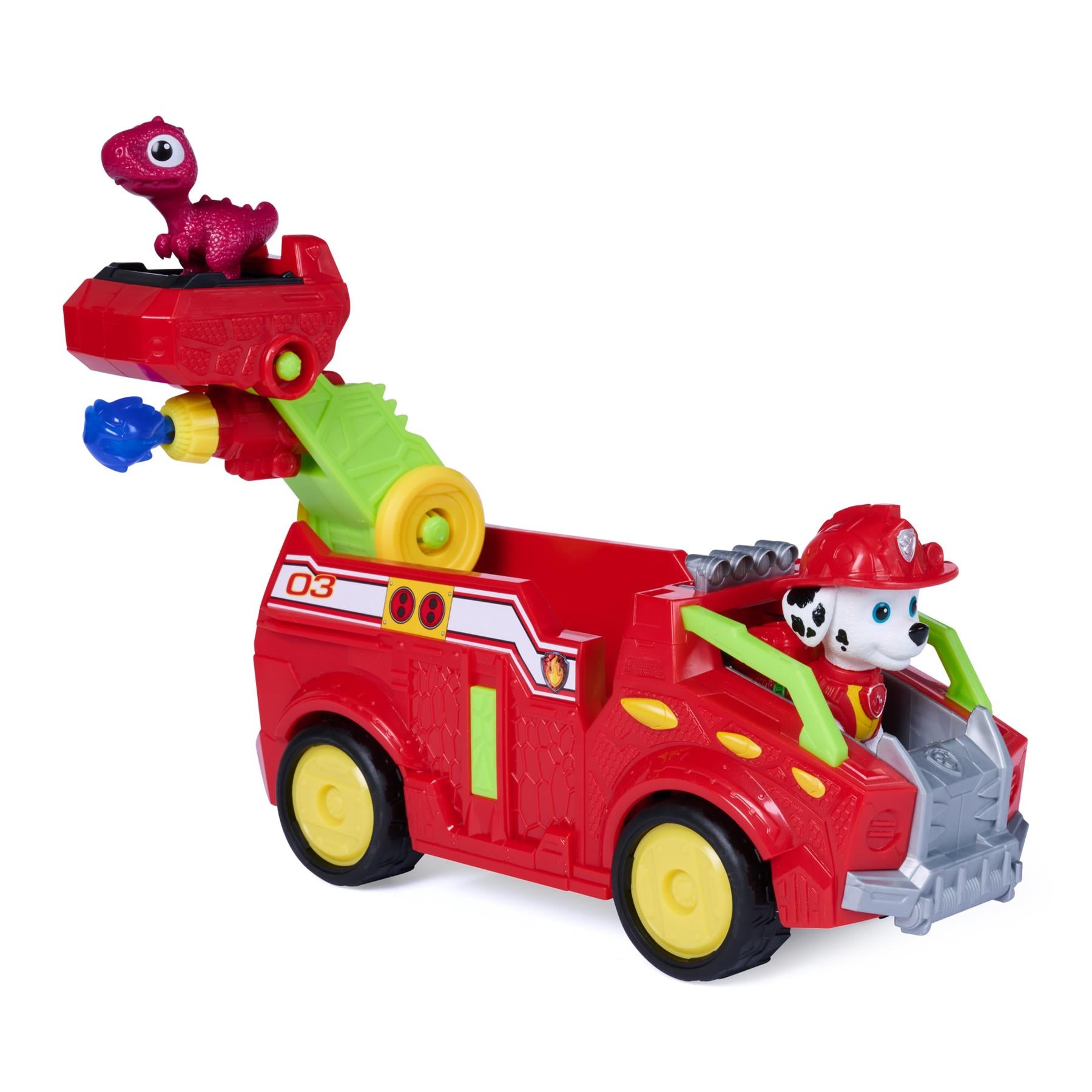 Paw Patrol Dino Themed Vehicle - Marshall