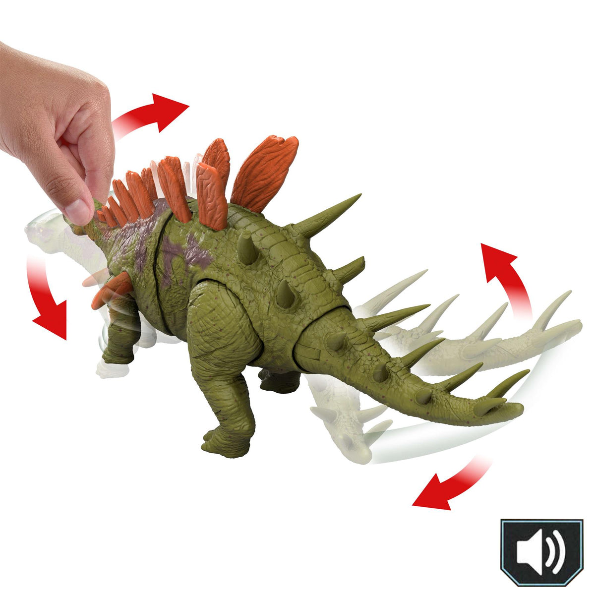 Jurassic World Chaos Theory Wild Roar  - Kentrosaurus