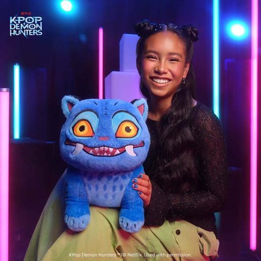 K-POP Demon Hunters 12-Inch Sitting Derpy Tiger Plush