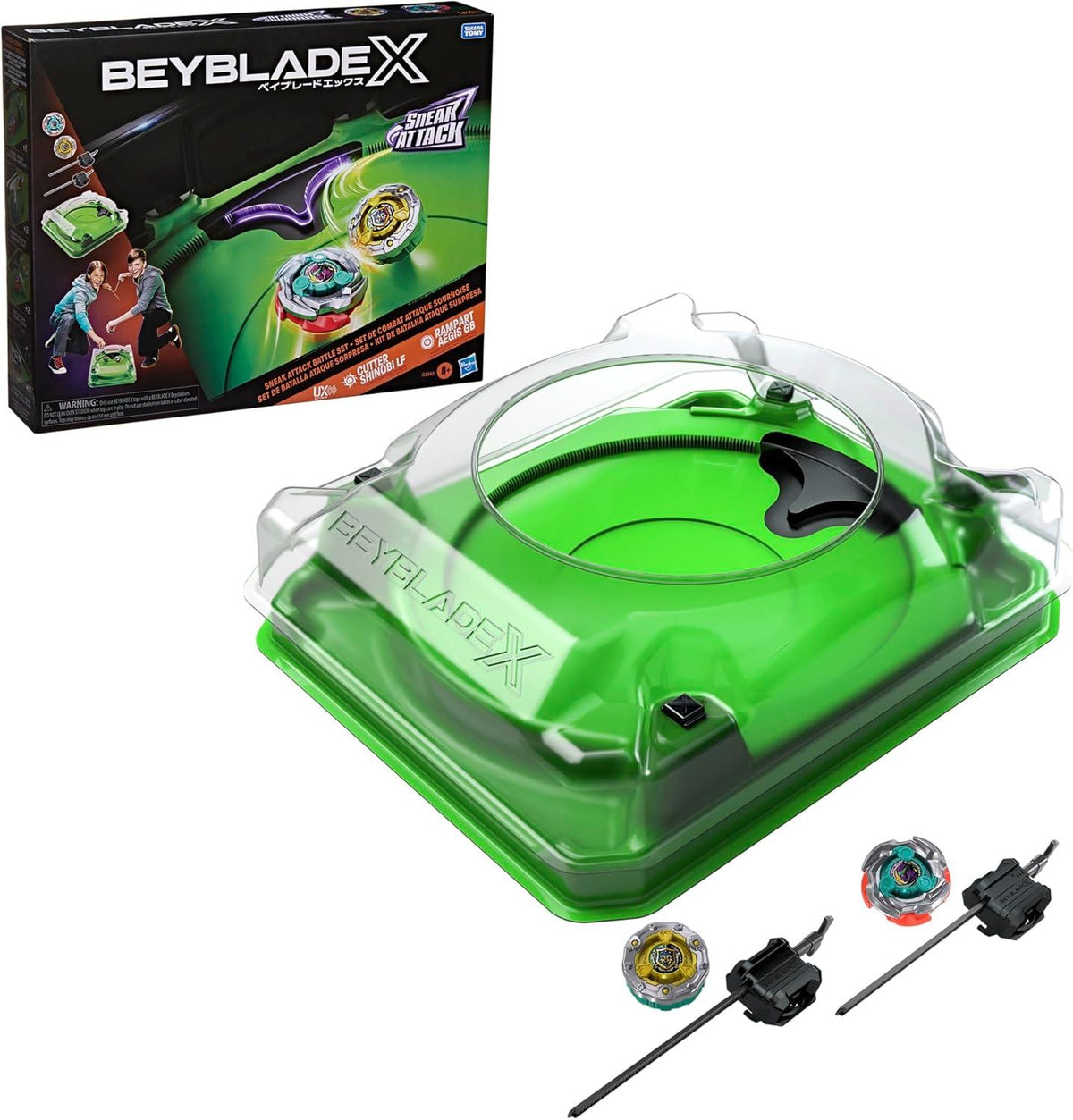 Beyblade X Sneak Attack Battle Set