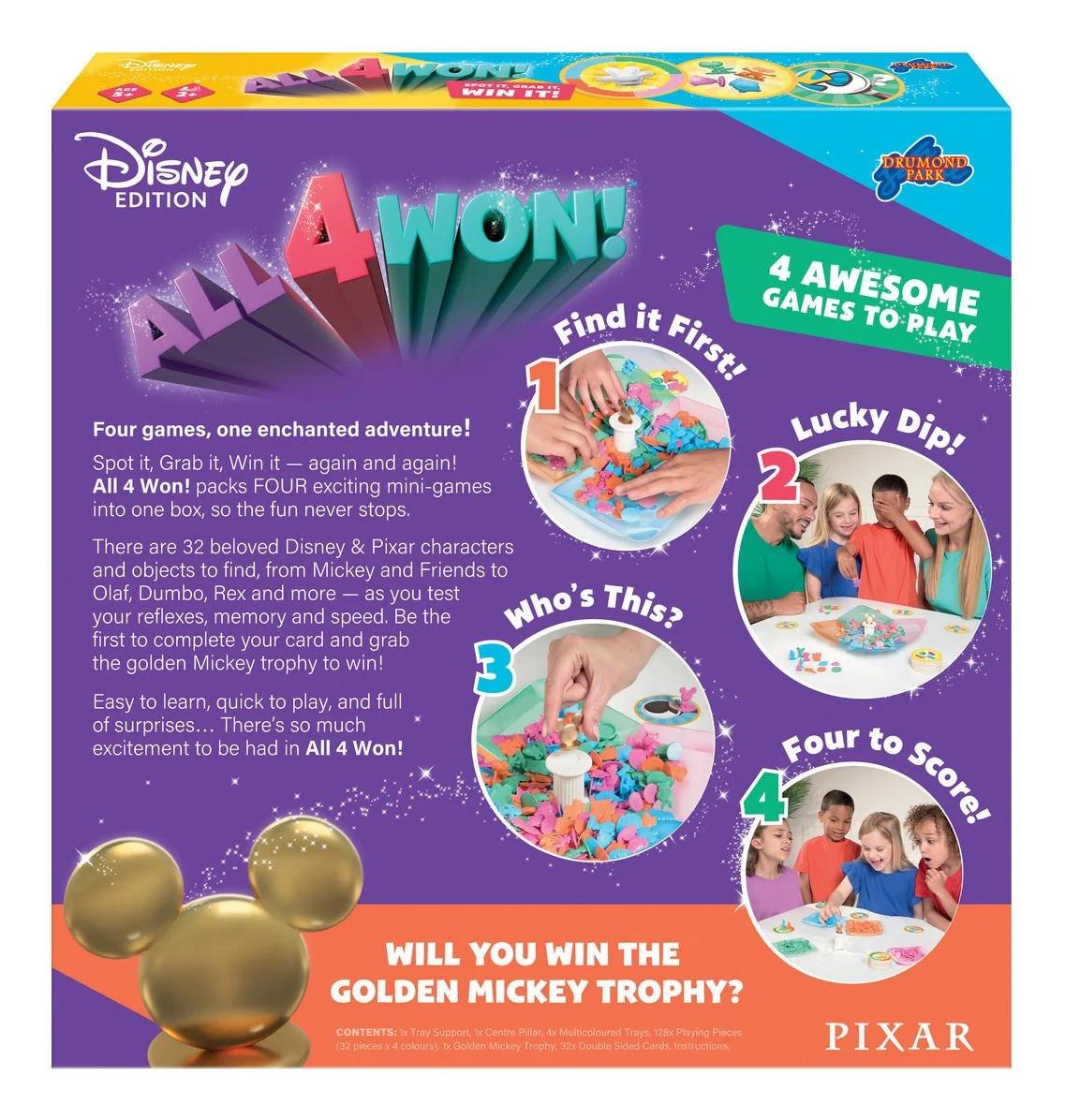 Tomy All 4 Won! Disney Edition