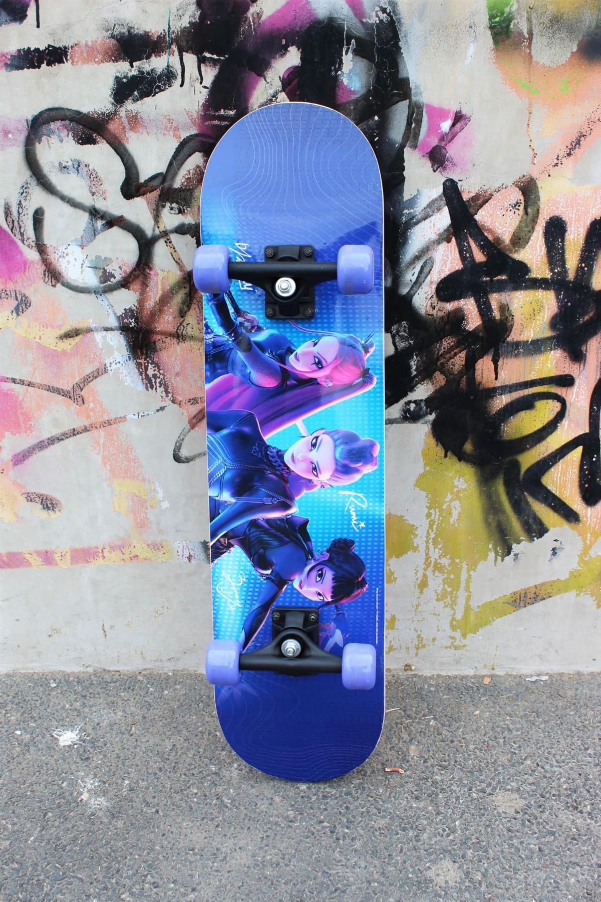 K-POP Demon Hunters Takedown Wooden Skateboard