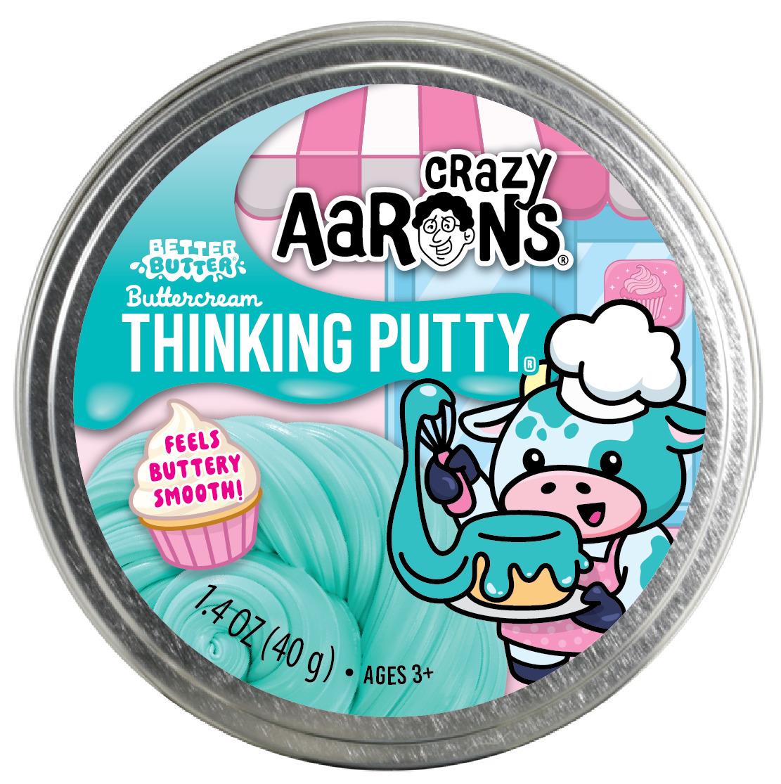 Crazy Aaron's Thinking Putty 3.5-Inch - Better Butter Buttercream