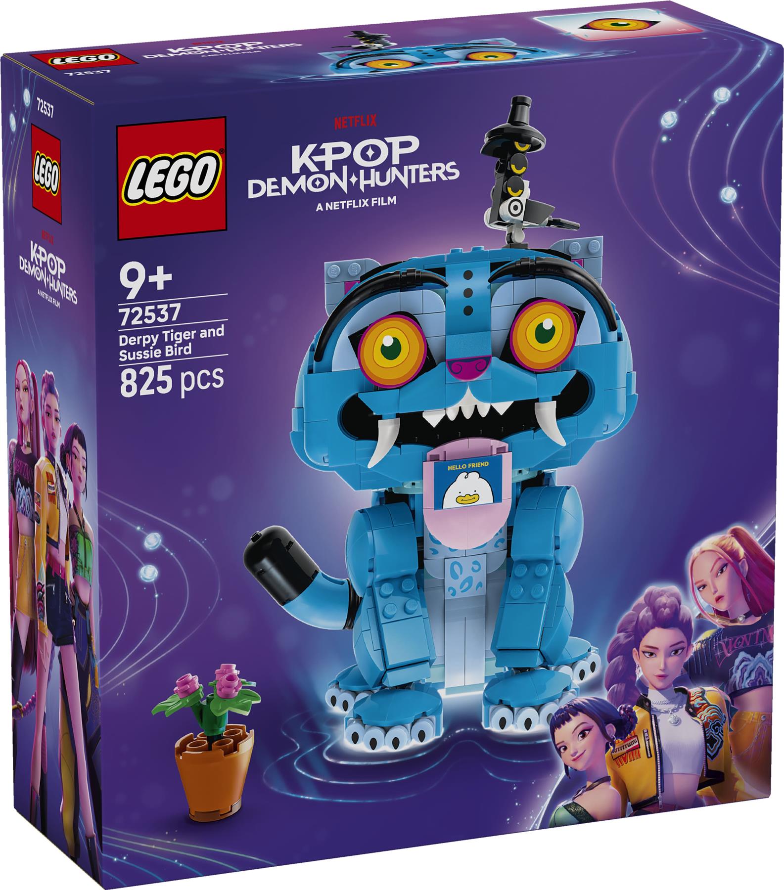 LEGO K-POP Demon Hunters Derpy Tiger and Sussie Bird 72537