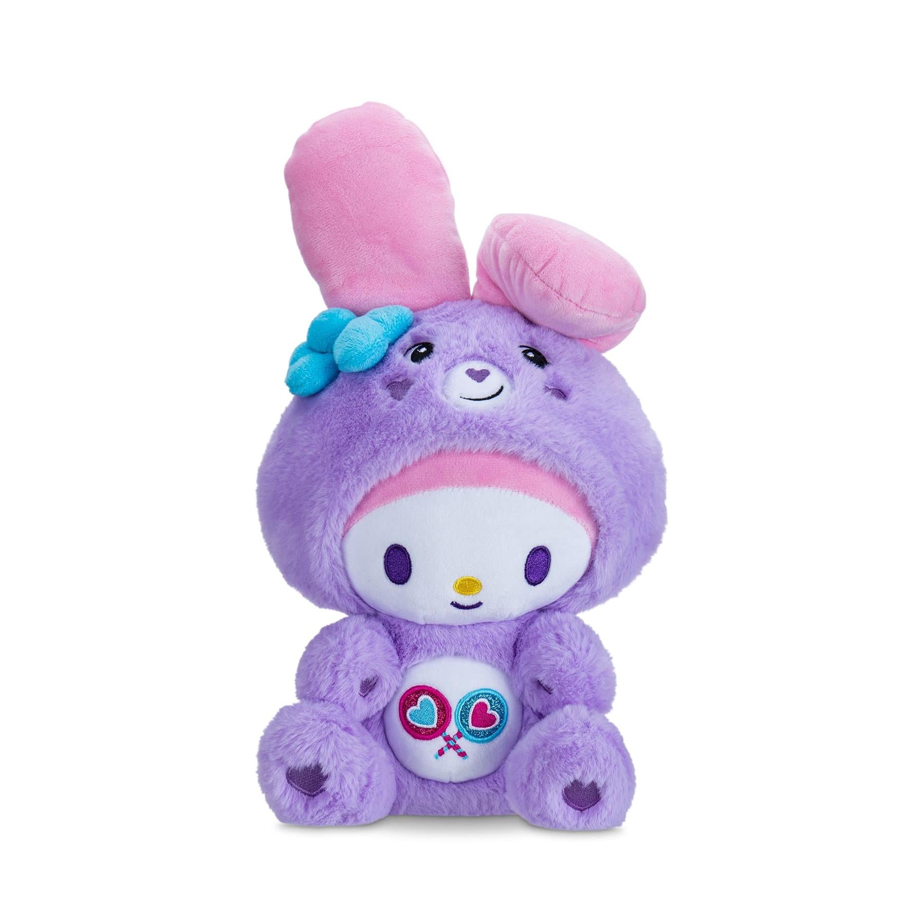 Care Bears x Hello Kitty My Melody as Share Bear Plush 25cm