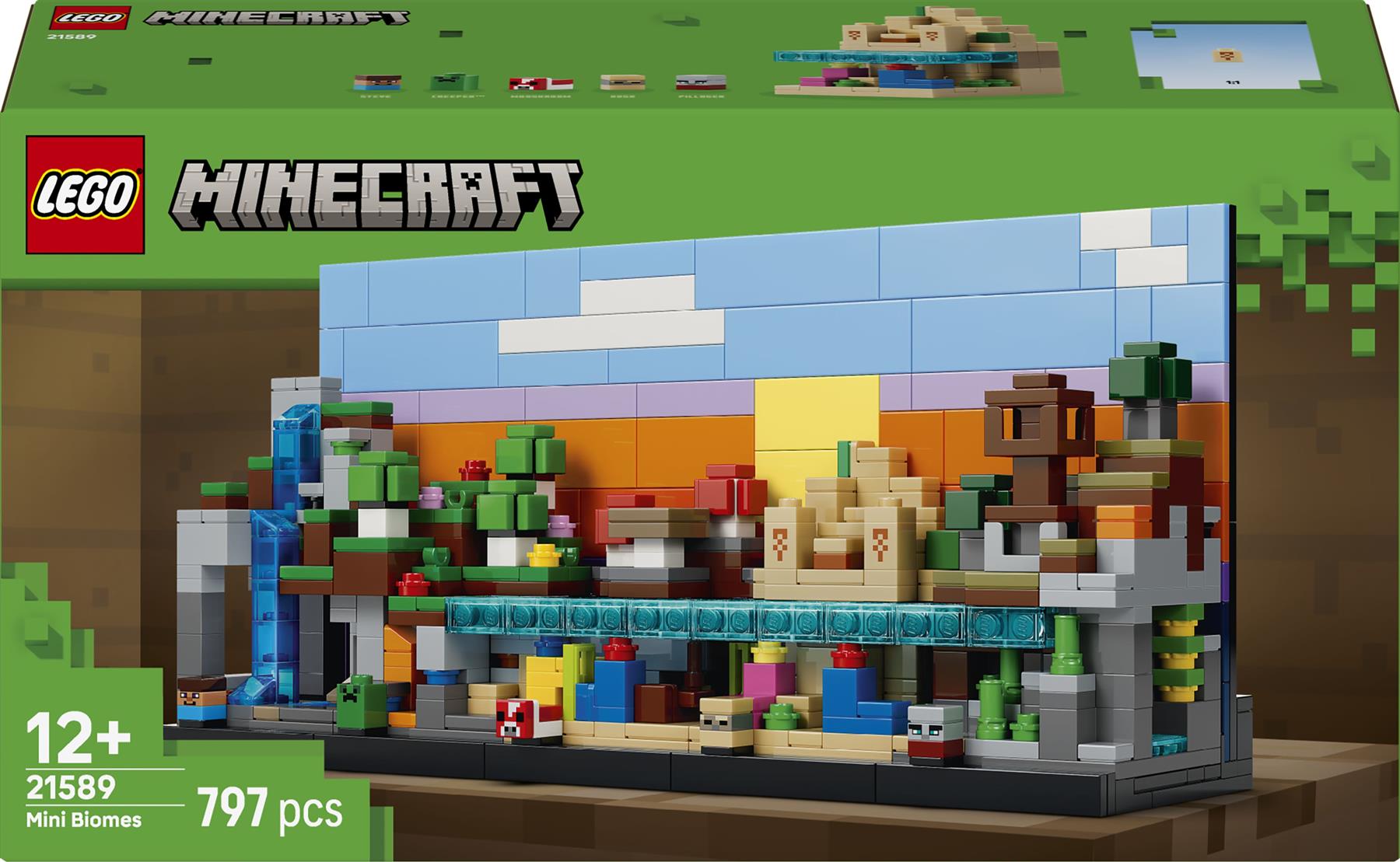 LEGO Minecraft Mini Biomes 21589