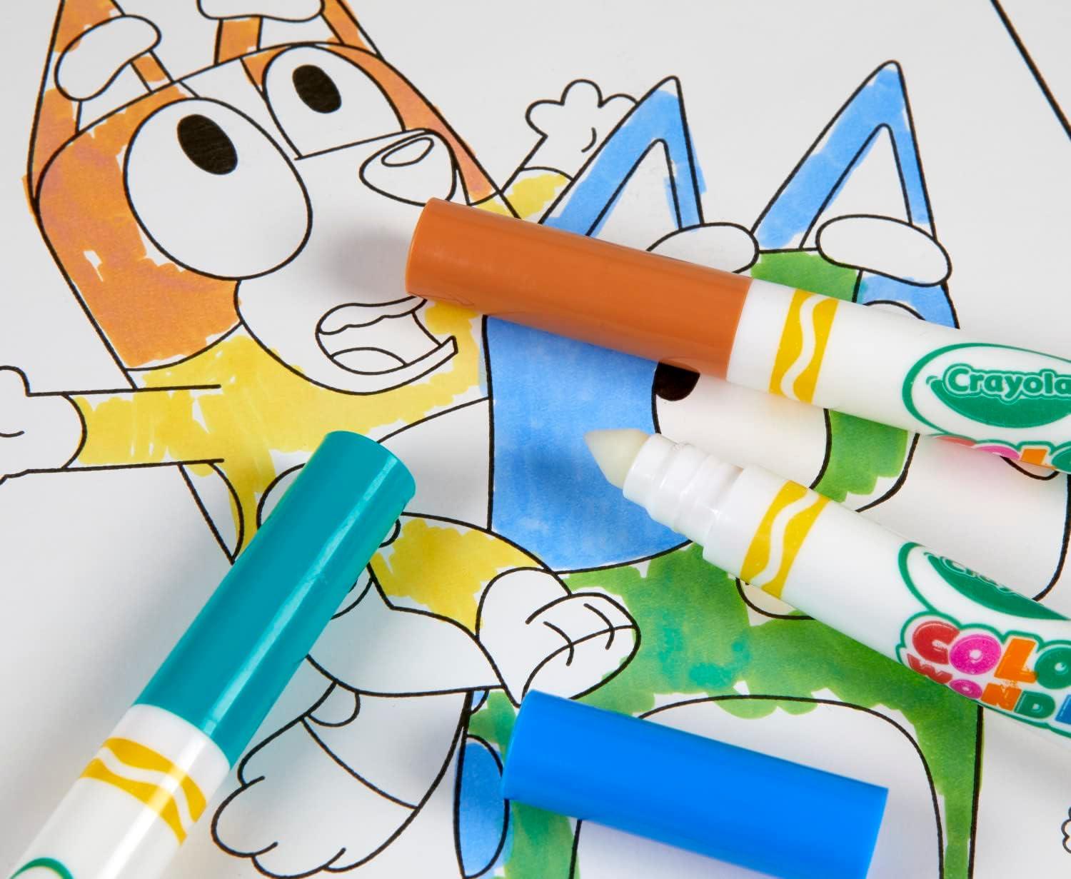Crayola Colour Wonder - Bluey Colouring Mess-Free Book