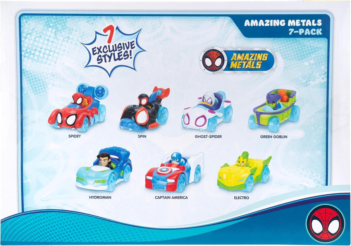Spidey and His Amazing Friends Amazing Metals - 7 Pack