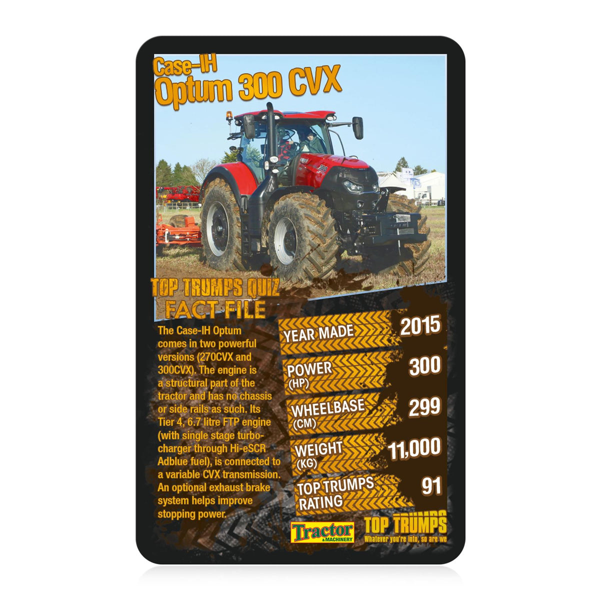 Top Trumps Tractors Card Game