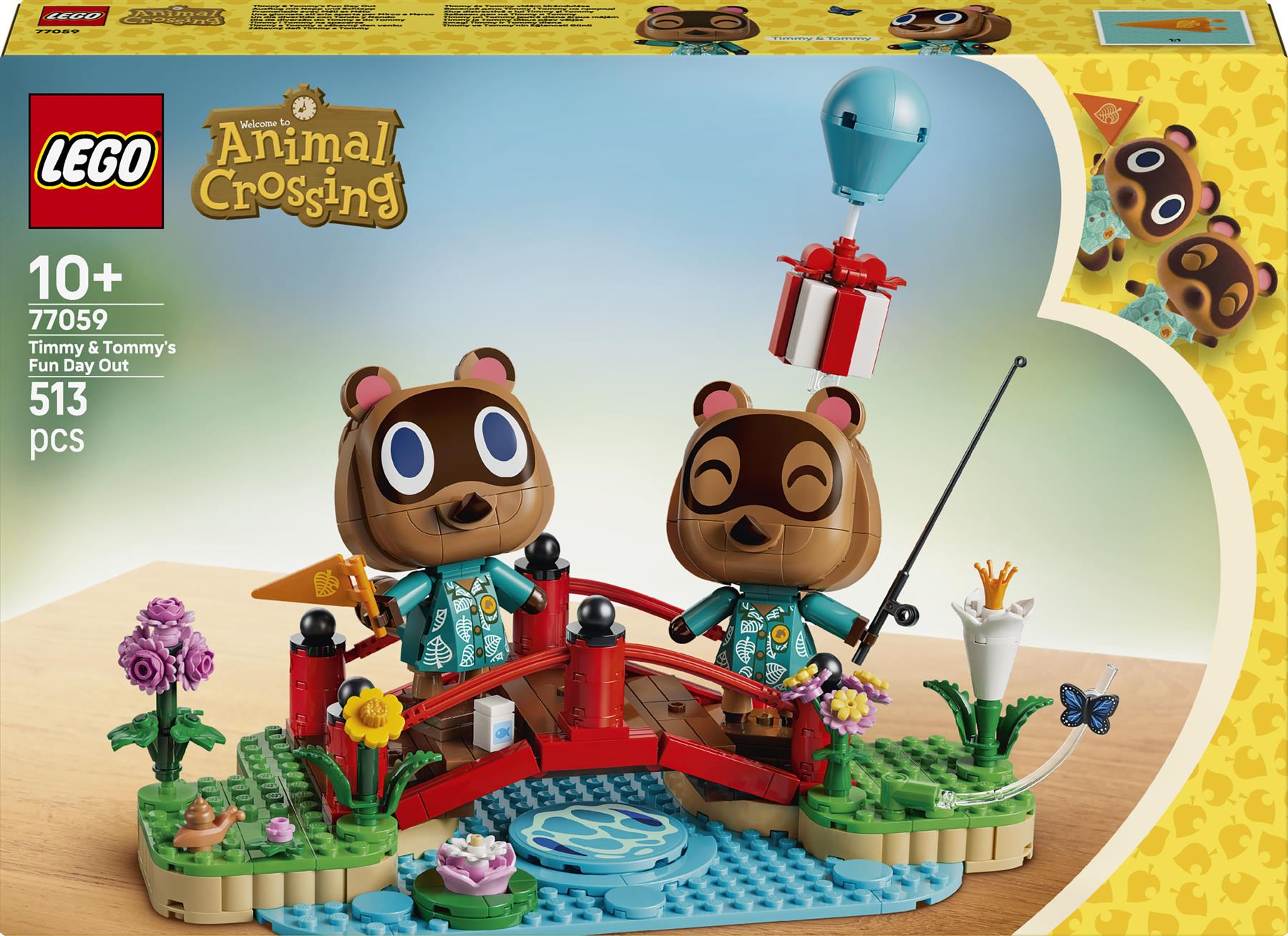 LEGO Animal Crossing Timmy & Tommy's Fun Day Out 77059