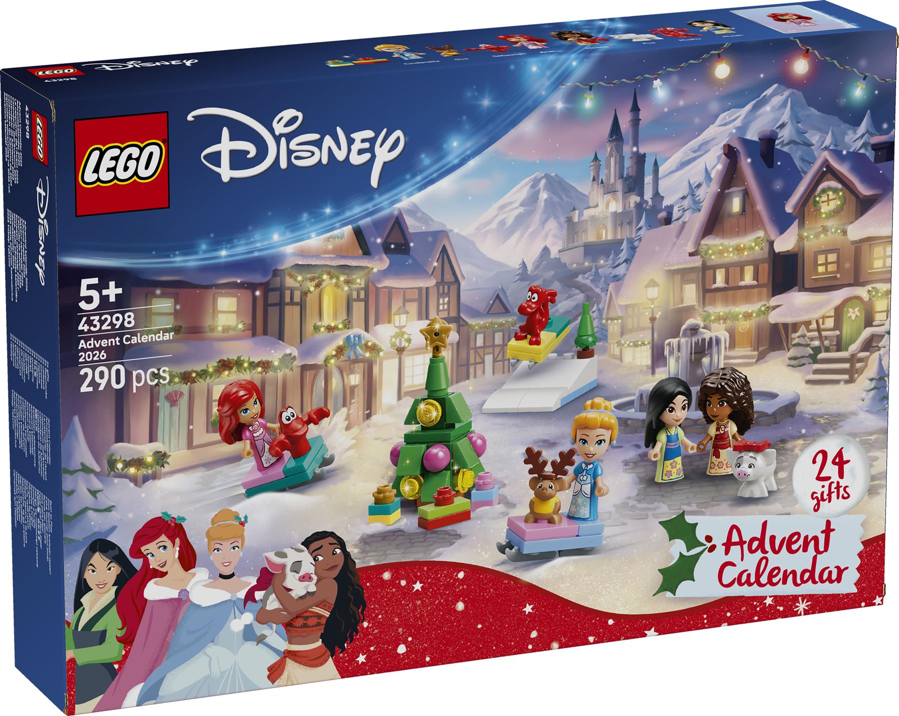 LEGO Disney Princess Advent Calendar 2026 43298