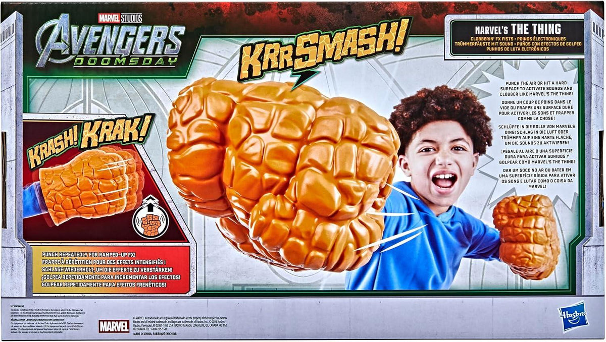 Marvel Avengers Doomsday The Thing Clobberin' FX Fists
