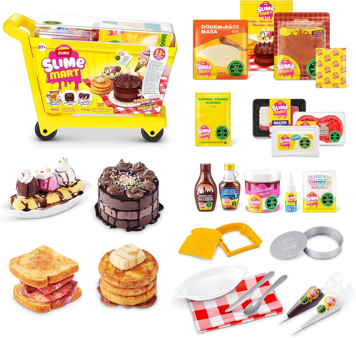 Zuru Slime Mart Shopping Cart Playset